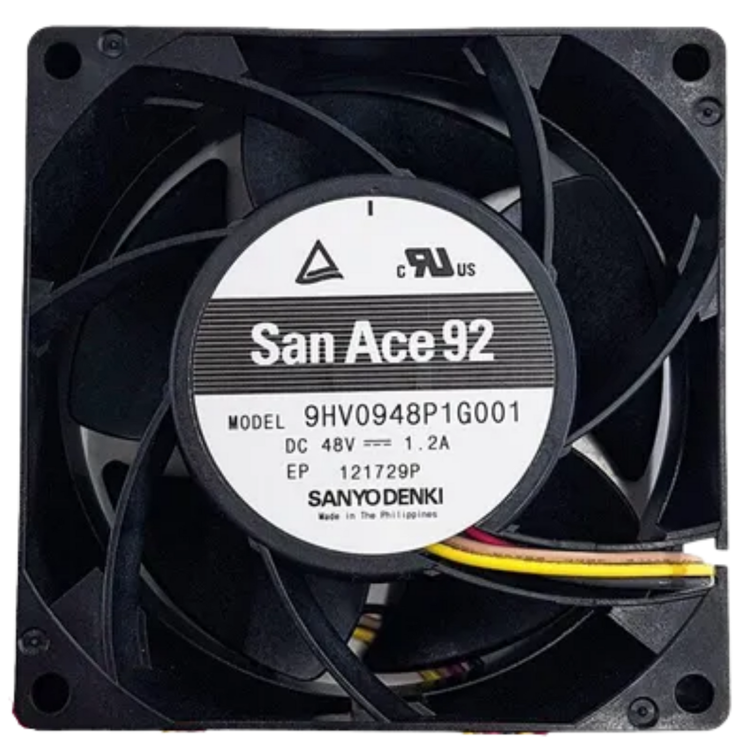 Microventilador 9HV0948P1G001 48VDC 1.2A 92x92x38mm