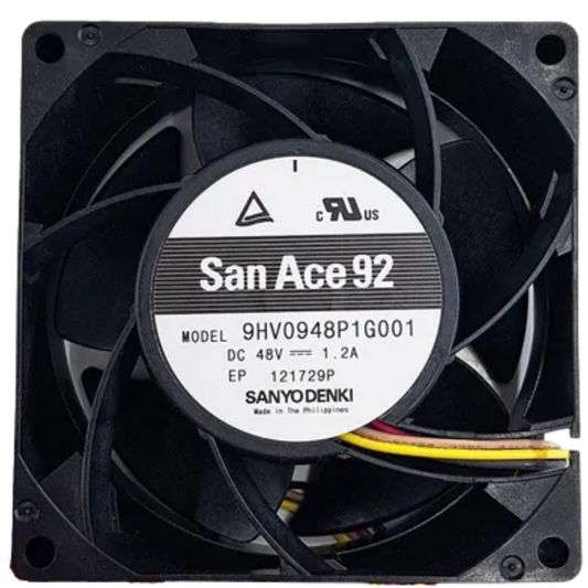 Microventilador 9HV0948P1G001 48VDC 1.2A 92x92x38mm