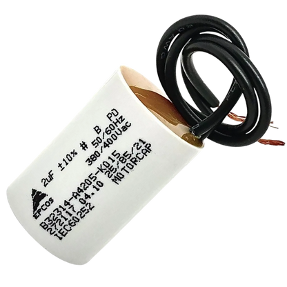 Capacitor De Partida 2uF 380/400V 25x38mm (2Fios)