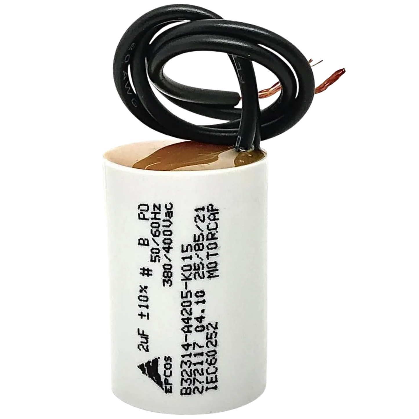 Capacitor De Partida 2uF 380/400V 25x38mm (2Fios)