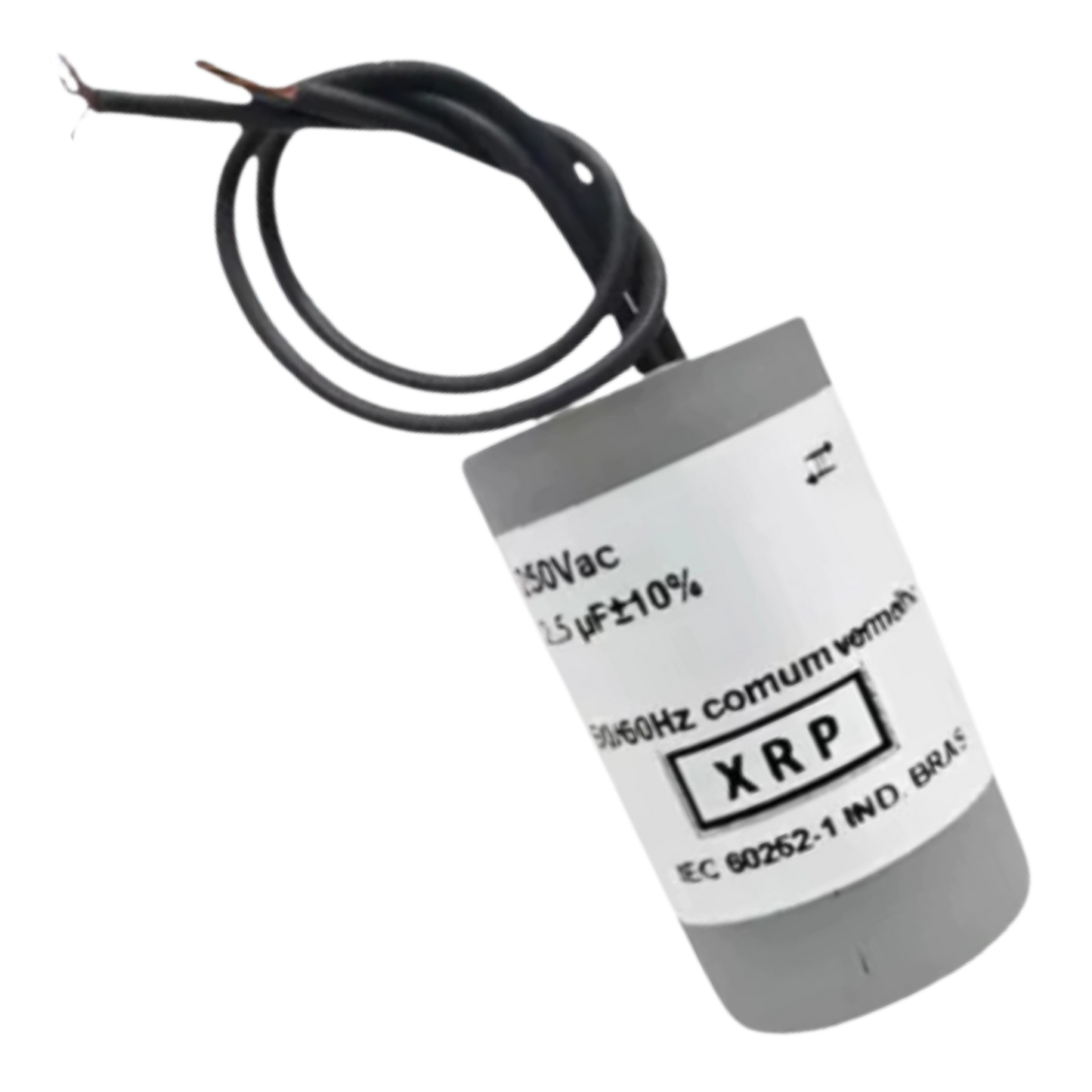 Capacitor De Partida 2,5uF 250v 24x46mm (2Fios)