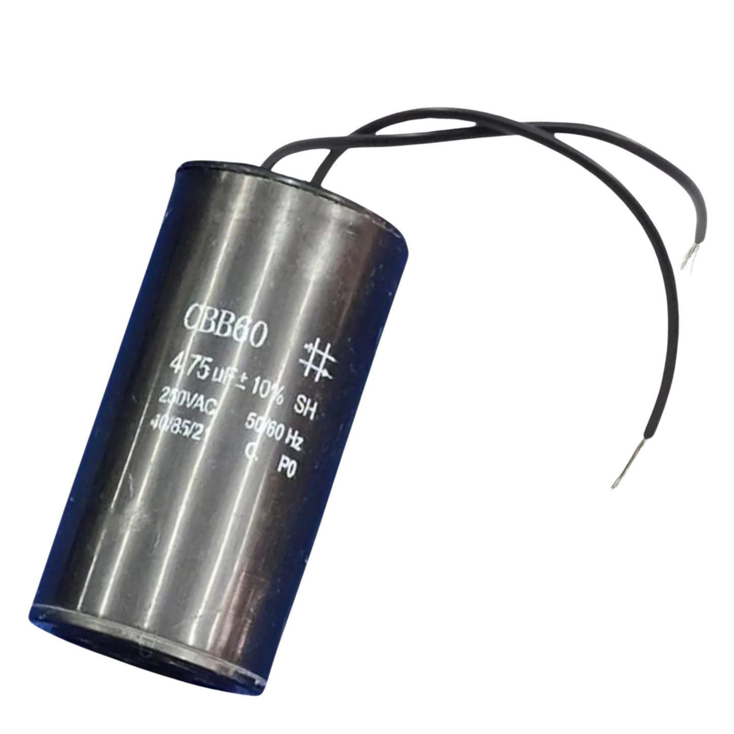 Capacitor De Partida 4,75uF 250V 24x46mm (2Fios)