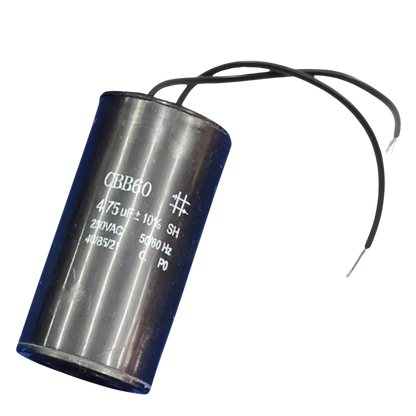 Capacitor De Partida 4,75uF 250V 24x46mm (2Fios)