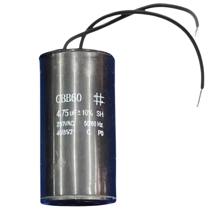 Capacitor De Partida 4,75uF 250V 24x46mm (2Fios)