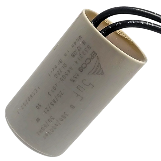 Capacitor De Partida 5uF 380/400V 27x48mm (2Fios)