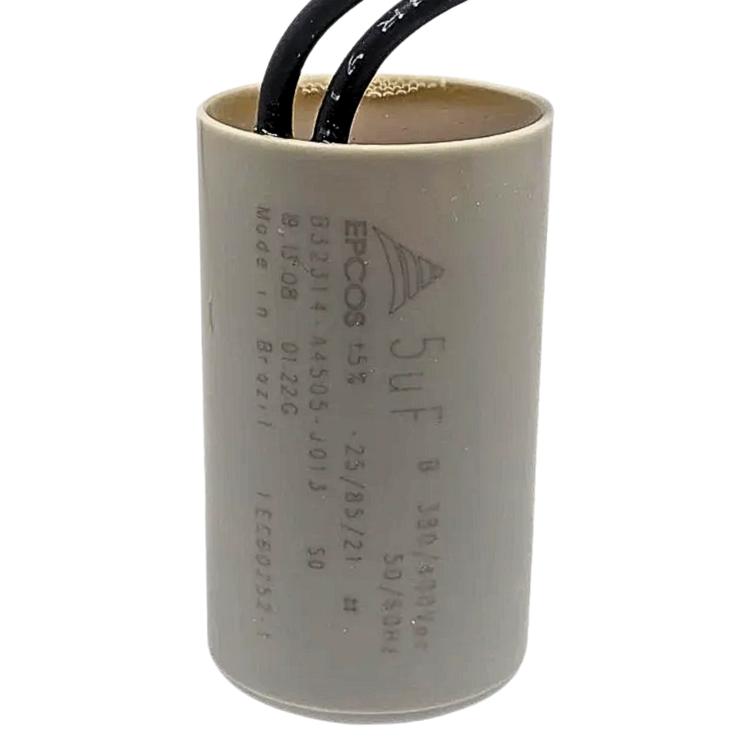 Capacitor De Partida 5uF 380/400V 27x48mm (2Fios)