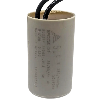 Capacitor De Partida 5uF 380/400V 27x48mm (2Fios)