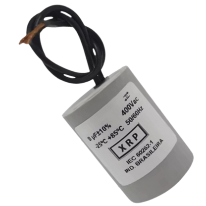Capacitor De Partida 9uF 400V 33x47mm (2Fios)