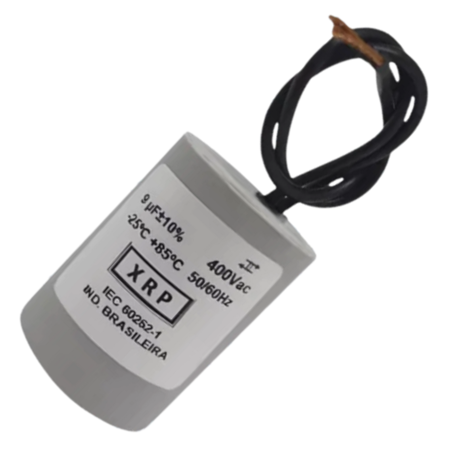 Capacitor De Partida 9uF 400V 33x47mm (2Fios)