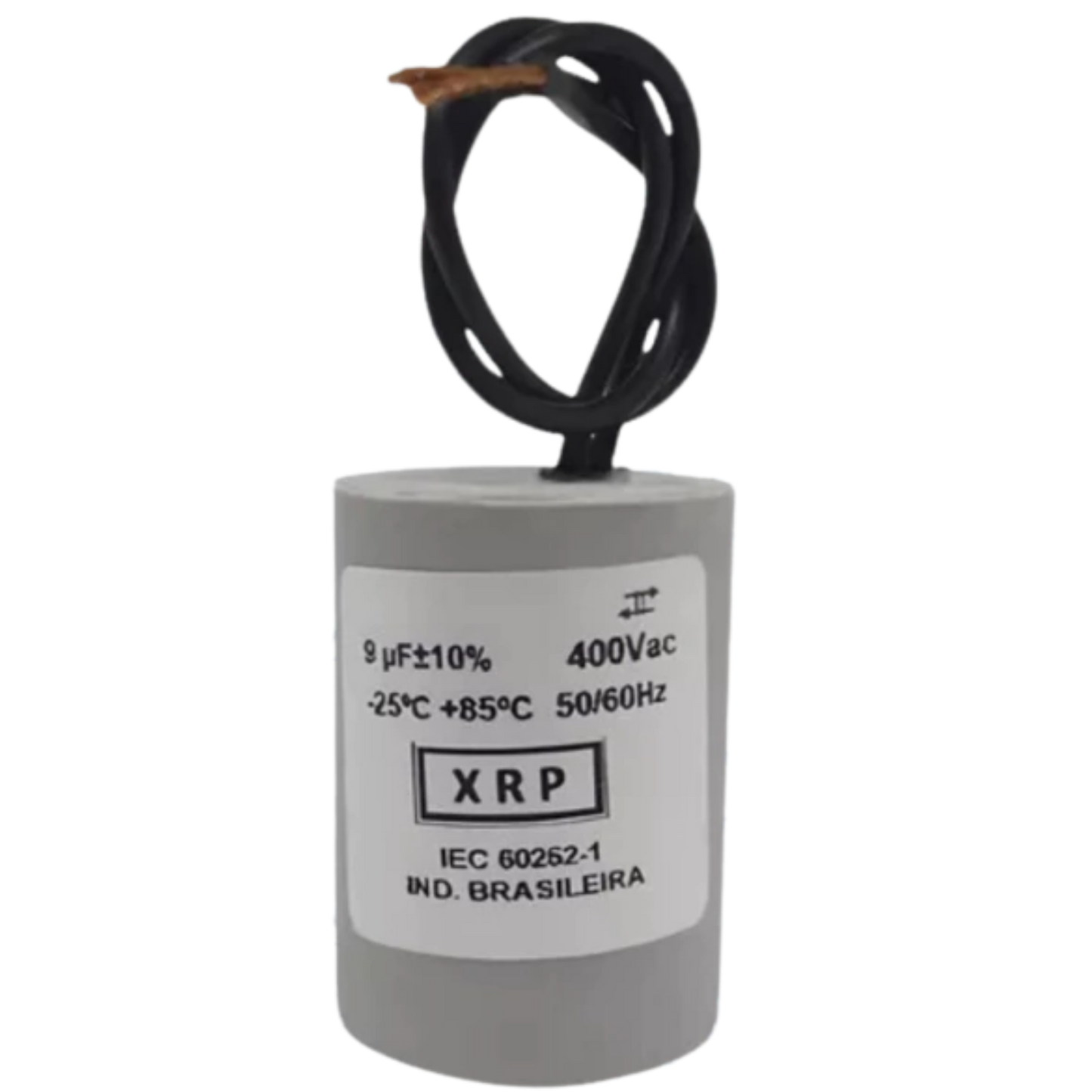 Capacitor De Partida 9uF 400V 33x47mm (2Fios)