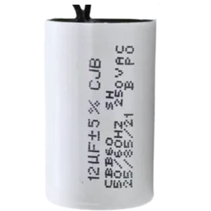 Capacitor De Partida 12uF 250V 45x95mm (2Fios)