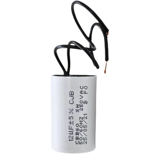 Capacitor De Partida 12uF 250V 45x95mm (2Fios)