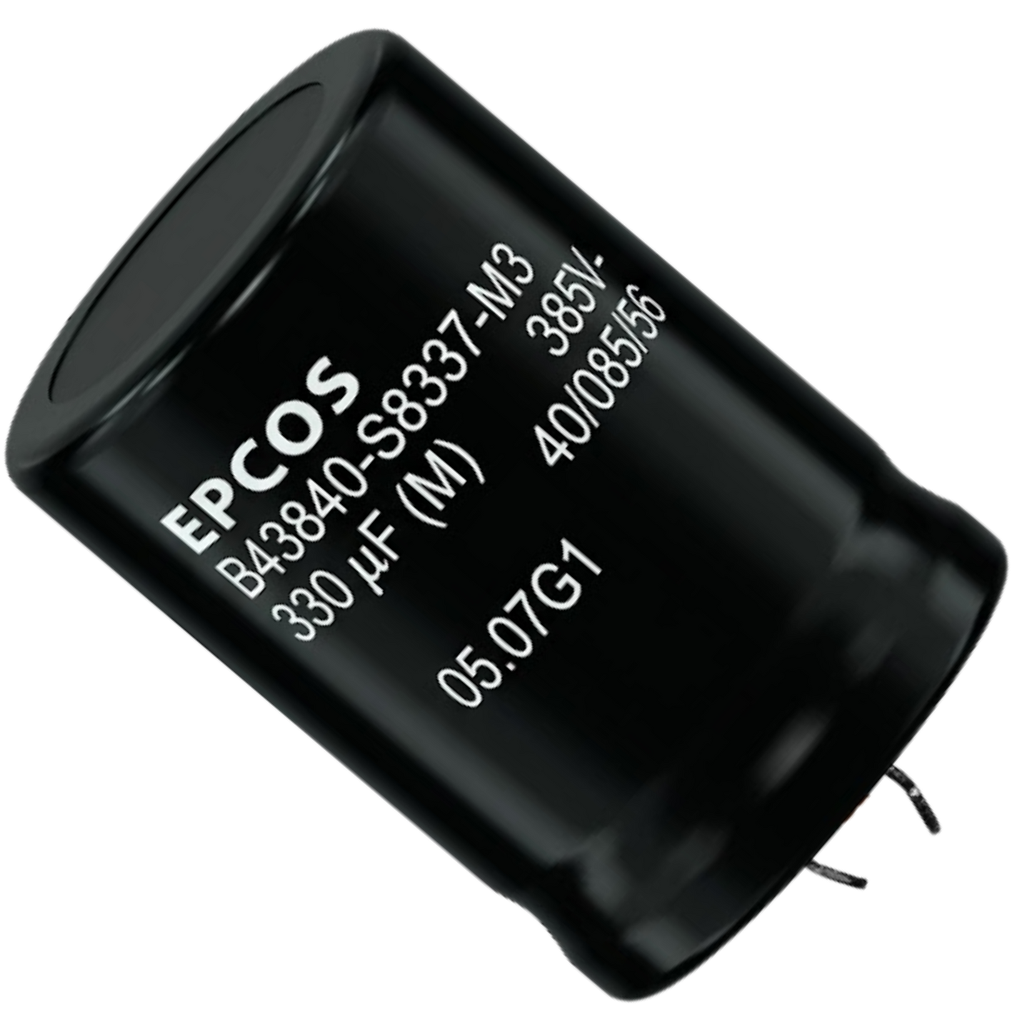 Capacitor Eletrolítico Snap-in 330uF 385V 30x40mm