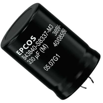 Capacitor Eletrolítico Snap-in 330uF 385V 30x40mm