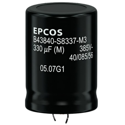 Capacitor Eletrolítico Snap-in 330uF 385V 30x40mm