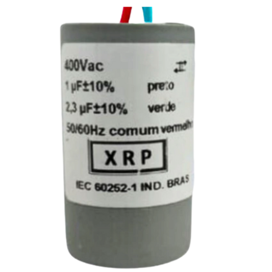 Capacitor De Partida 1,3uF+2,3uF 400V (3Fios)