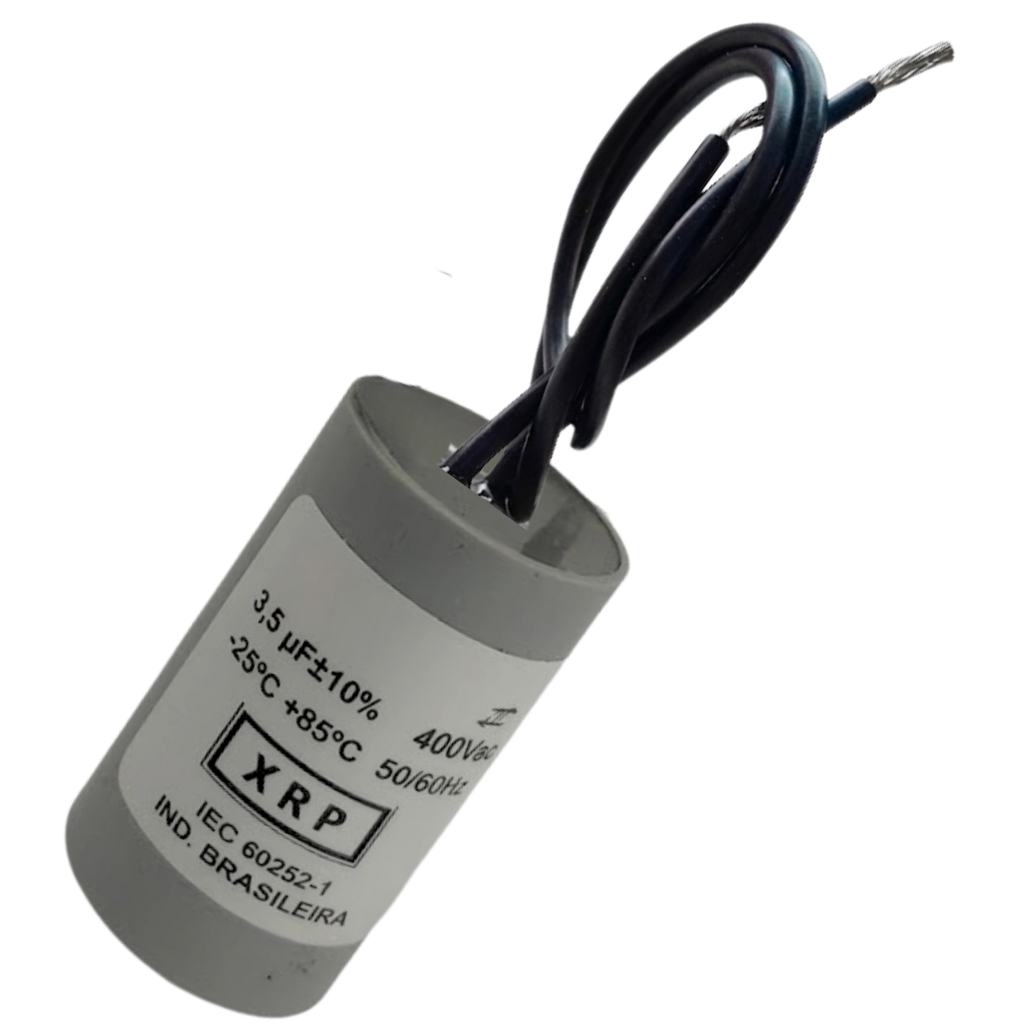 Capacitor De Partida 3,5uF 400V 24x46mm (2Fios)