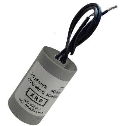 Capacitor De Partida 3,5uF 400V 24x46mm (2Fios)