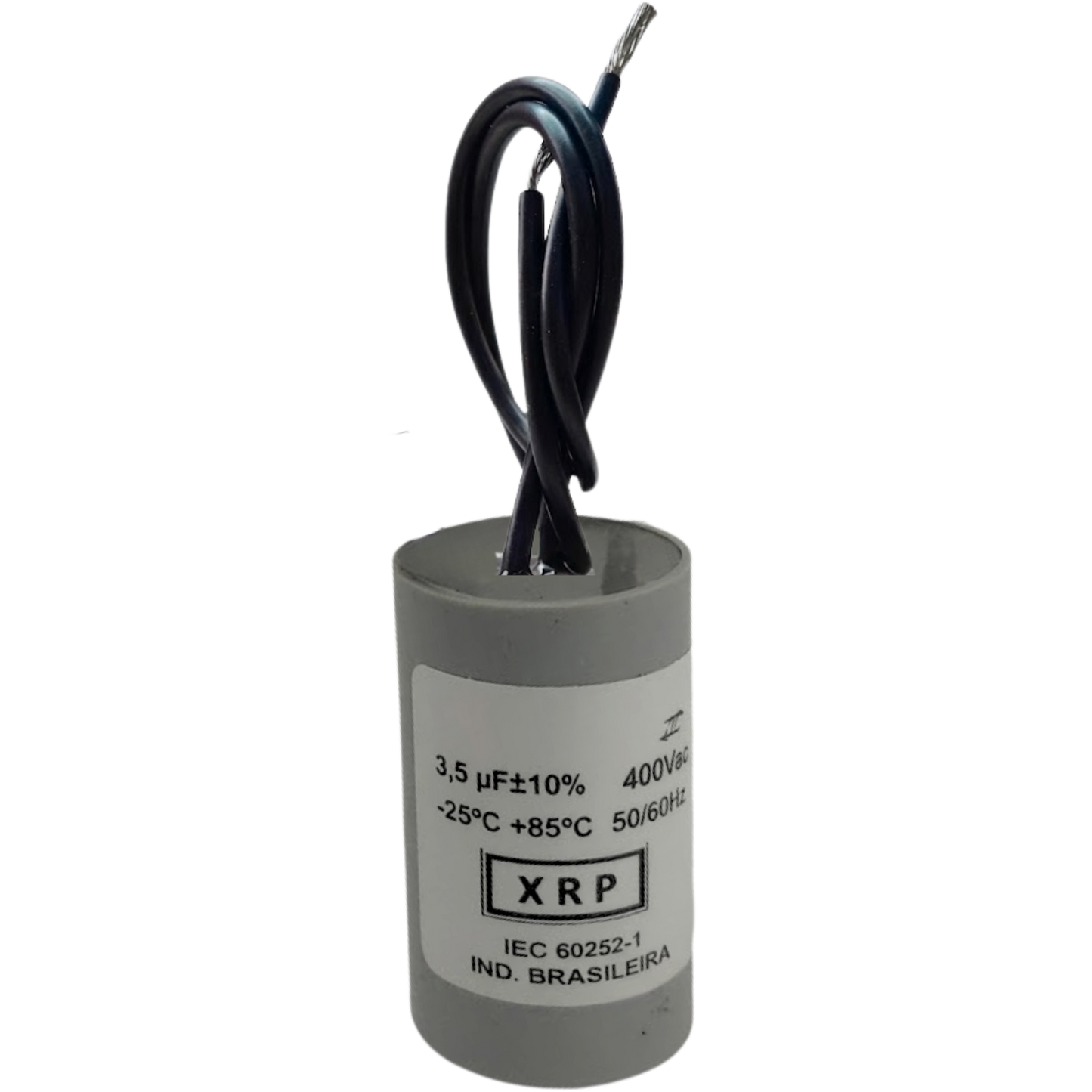 Capacitor De Partida 3,5uF 400V 24x46mm (2Fios)