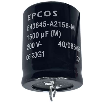 Capacitor Eletrolítico Snap-in 1500uF 200V 30x40mm