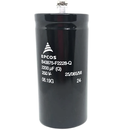 Capacitor Eletrolítico Giga 2200uF 250V 50x105mm