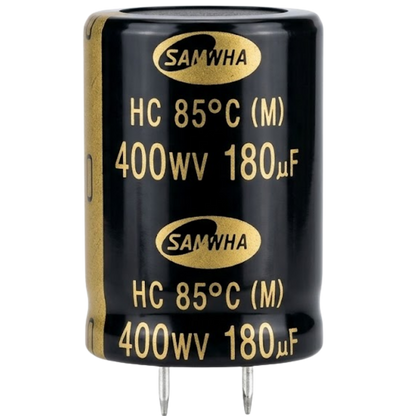 Capacitor Eletrolítico Snap-in 180uF 400V 25x35mm