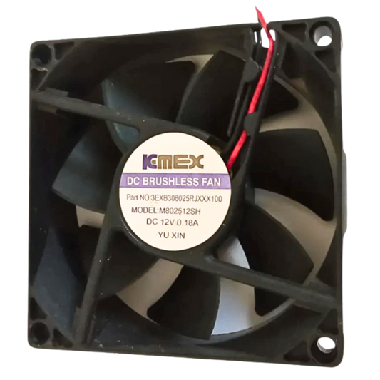 Microventilador M802512SH 12VDC 0,18A 80x80x25mm