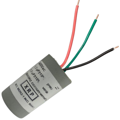 Capacitor De Partida 1,3uF+1,5uF 400V 27x47mm (3Fios)