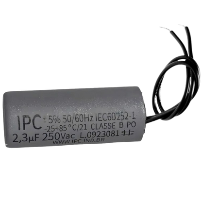 Capacitor De Partida 2,3uF 250V 24x46mm (2Fios)