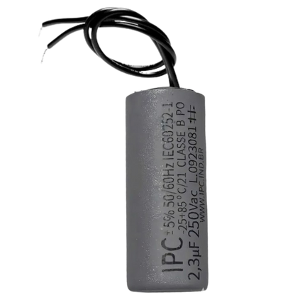 Capacitor De Partida 2,3uF 250V 24x46mm (2Fios)