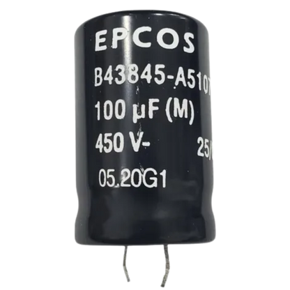 Capacitor Eletrolítico Snap-in 100uF 450V 22x35mm