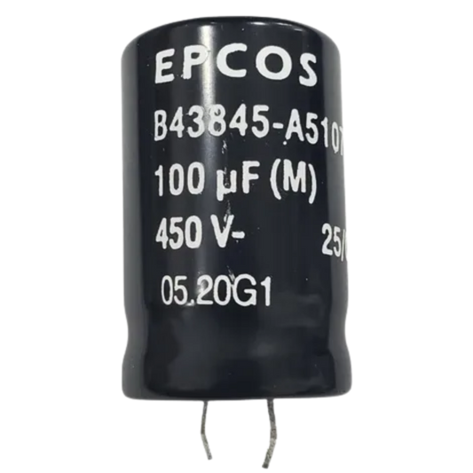Capacitor Eletrolítico Snap-in 100uF 450V 22x35mm
