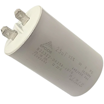 Capacitor De Partida 25uF 450V 45x72mm (Fast-on)