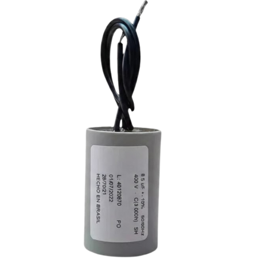 Capacitor De Partida 8,5uF 400V 30x46mm (2Fios)