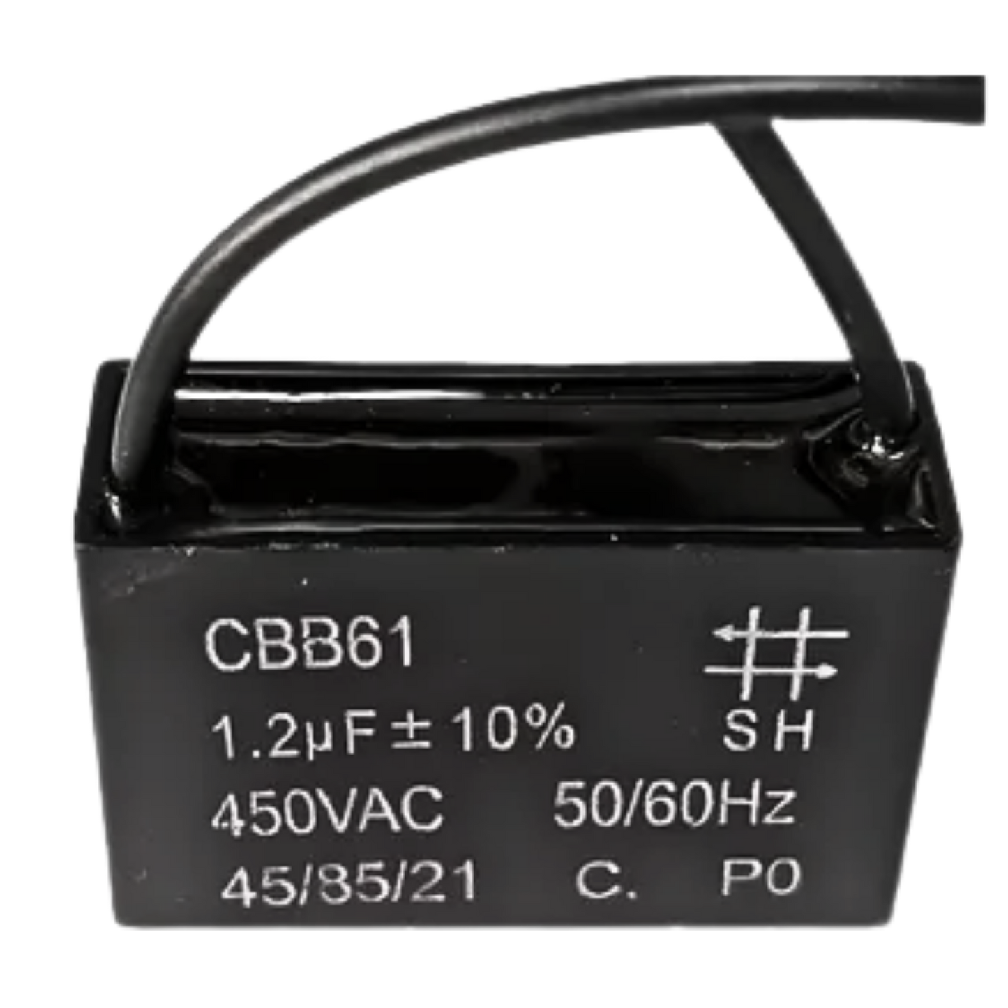 Capacitor De Partida CBB61 1,2uF 450V (2Fios)