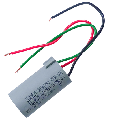 Capacitor De Partida 1,5uF+2,5uF 400V 27x47mm (3Fios)
