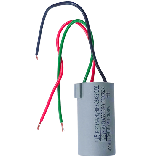 Capacitor De Partida 1,5uF+2,5uF 400V 27x47mm (3Fios)