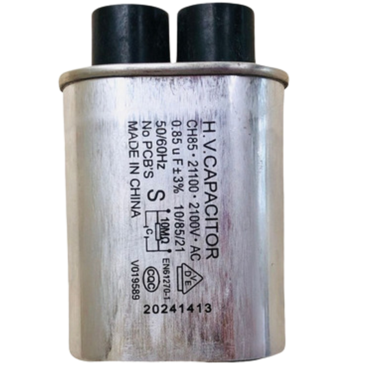 Capacitor De Microondas 0,85uF 2100V 32x52mm