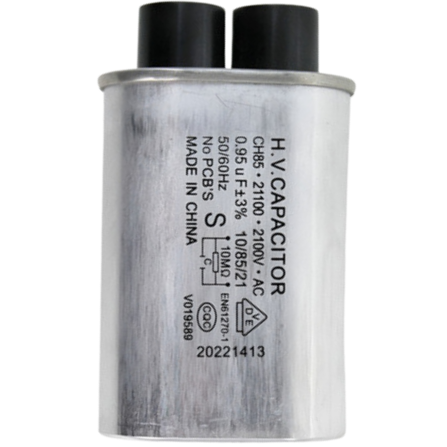 Capacitor De Microondas CB85 0,95uF 2100V 32x52mm