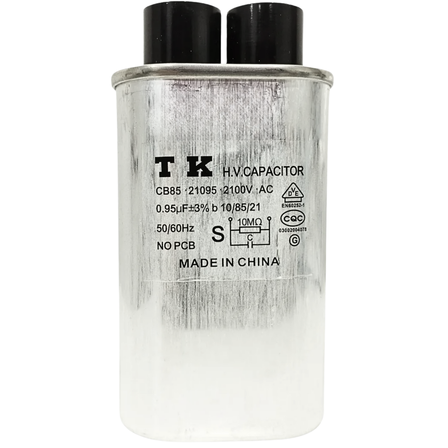 Capacitor De Microondas CB85 0,95uF 2100V 32x52mm