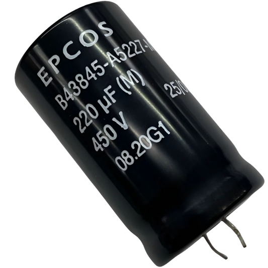 Capacitor Eletrolítico Snap-in 220uF 450V 25x45mm