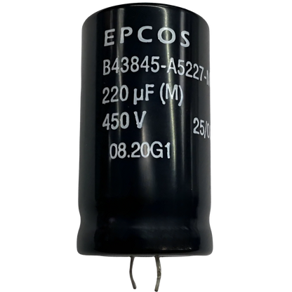 Capacitor Eletrolítico Snap-in 220uF 450V 25x45mm