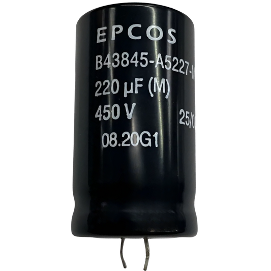 Capacitor Eletrolítico Snap-in 220uF 450V 25x45mm