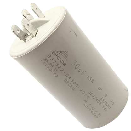 Capacitor De Partida 30uF 380/400V 40x72mm (Fast-on)