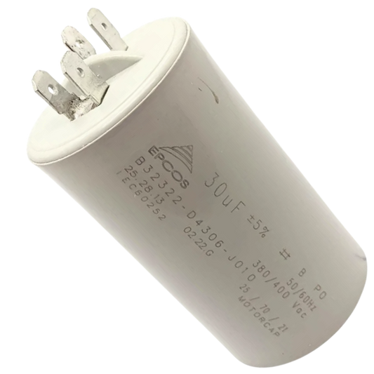 Capacitor De Partida 30uF 380/400V 40x72mm (Fast-on)