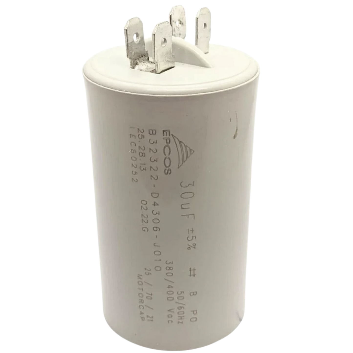 Capacitor De Partida 30uF 380/400V 40x72mm (Fast-on)