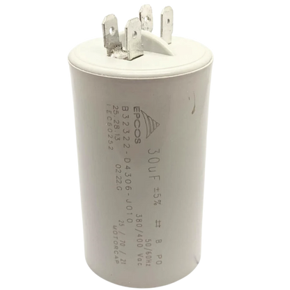 Capacitor De Partida 30uF 380/400V 40x72mm (Fast-on)