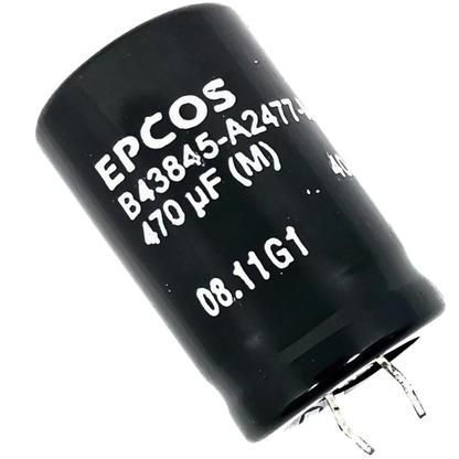 Capacitor Eletrolítico Snap-in 470uF 200V 22x35mm