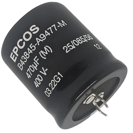 Capacitor Eletrolítico Snap-in 470uF 400V 35x40mm