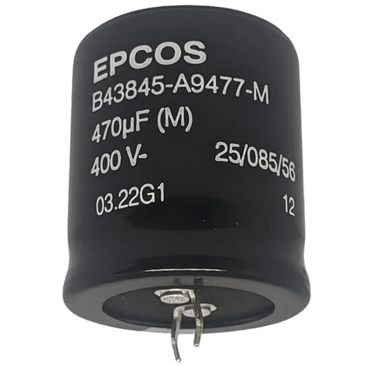 Capacitor Eletrolítico Snap-in 470uF 400V 35x40mm